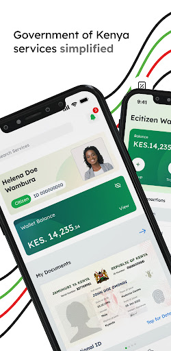 Android application eCitizen - Gava Mkononi screenshort