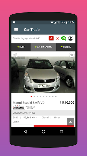 Used Car in Bangalore Screen 3