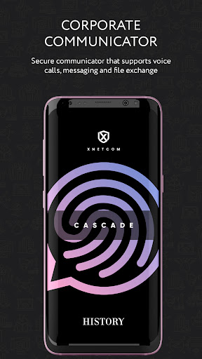 Android application HISTORY Cascade screenshort