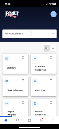 Android application RMU Mobile screenshort