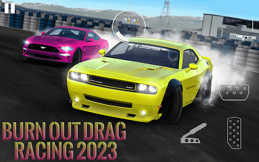 Pro Drag Racing 2023: Burnout Screen 2