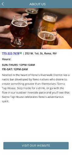 Sierra Tap House Screenshot 4 - AppWisp.com