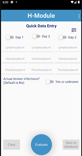 Android application H-Module screenshort