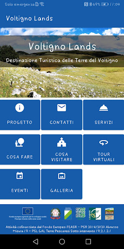 Android application Voltigno Lands screenshort