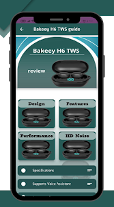 Bakeey H6 TWS Guide