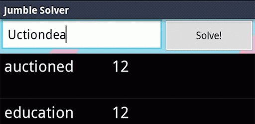 Jumble Solver - Apps on Google Play