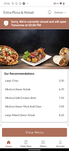 Extra Pizza & Kebab Screen 2