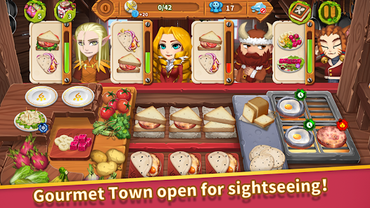 Cooking Town 1.2.2 (Unlimited Money) Gallery 8