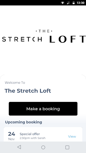 Android application The Stretch Loft screenshort