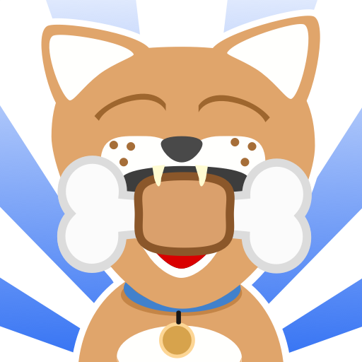Nom Nom Cat vs Dog logo