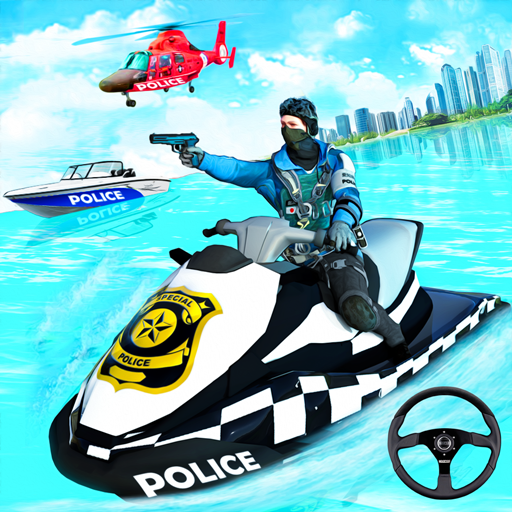 Police Jet Ski Chase Crime Sim  Icon