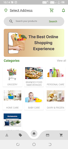 Android application Prana Stores screenshort