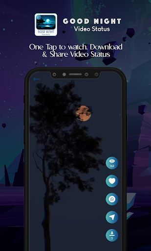 Good Night Video Status Screen 3