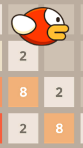 Android application 2048 : Challenge screenshort