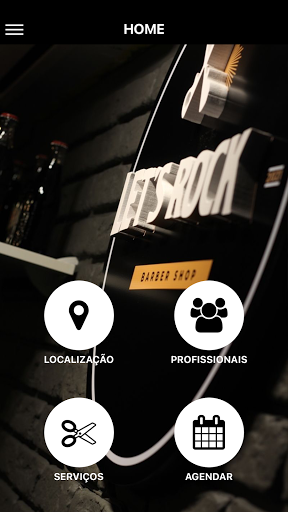 Android application Let's Rock Barbershop screenshort