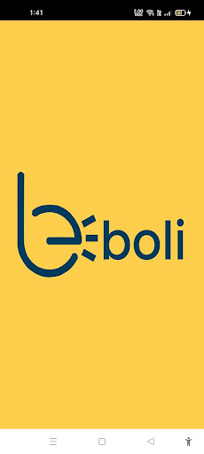 Android application e-Boli screenshort