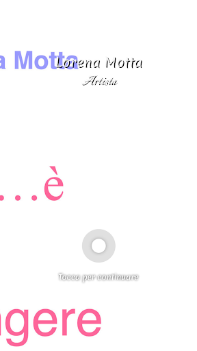 Android application Lorena Motta screenshort