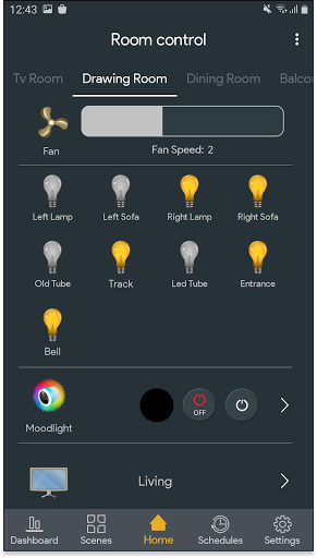 Android application Zemote screenshort