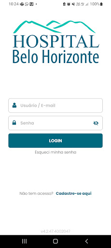 Android application Hospital Belo Horizonte screenshort