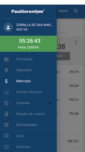 PaullierOnline Screen 2