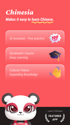Screenshot of Chinesia - Learn Chinese