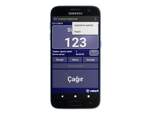 Qsmart Restoran Sıra Sistemi Screen 3