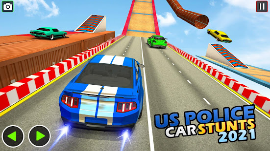 US Police Car Stunts 2020: Ramp Car Games 1.0.5 Screenshots 8