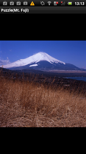 Android application Puzzle9(Mt.Fuji) screenshort