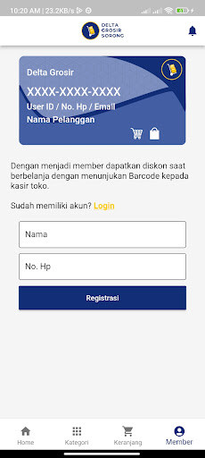 Delta Grosir Screen 2