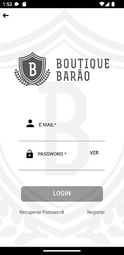 Android application Boutique Barão screenshort