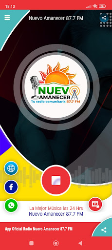 Radio Nuevo Amanecer 87.7 FM Screen 2