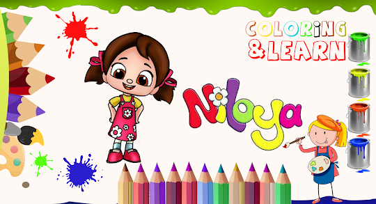Niloya - Coloring Book Oyunu