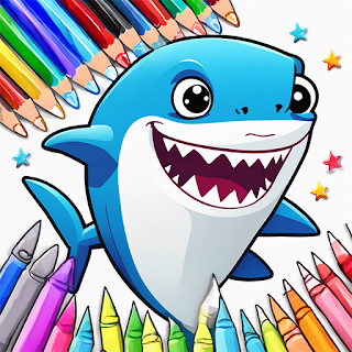 Baby Shark Coloring Book apk