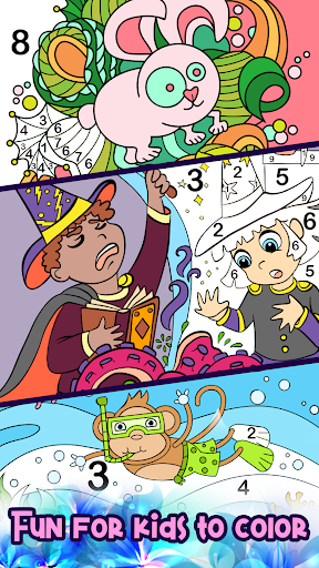 Android application Color by number offline screenshort