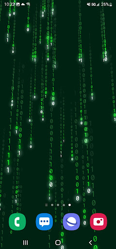 Matrix 3D Live Wallpaper Screen 2