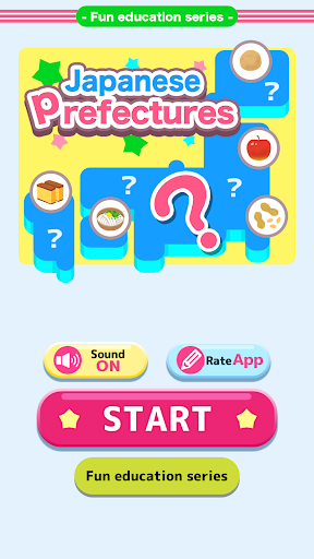 Android application Japanese prefectures - Fun edu screenshort