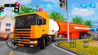 Oil Tanker 3D Truck Simulator Screenshot