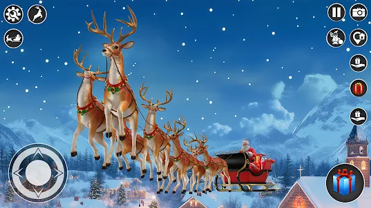 Real Santa Gift Christmas Game