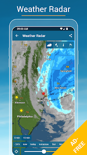 Weather &amp; Radar USA Pro v2021.25 Mod Extra APK Paid