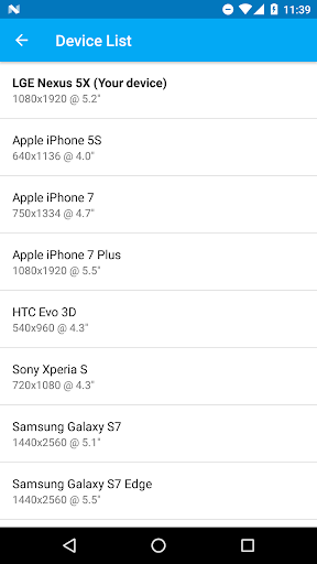 DPI Calculator Screen 2
