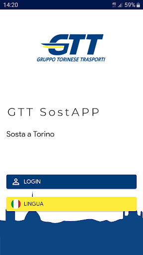 Android application Gtt - SostAPP screenshort
