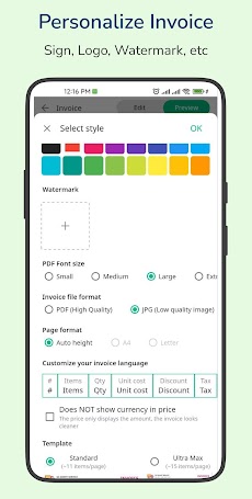 Invoice Maker - Simple Invoiceのおすすめ画像5