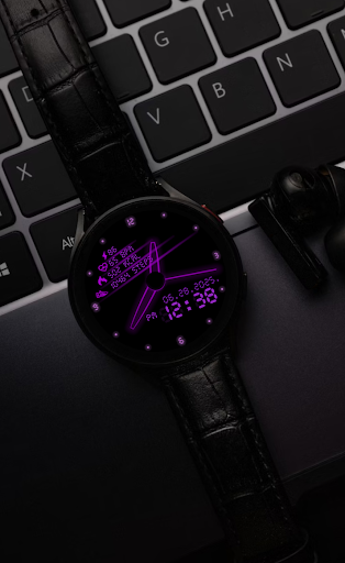 Neon clock screenshot 3