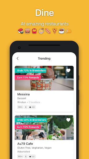 Screenshot of Liven - Eat, Pay & Earn Food