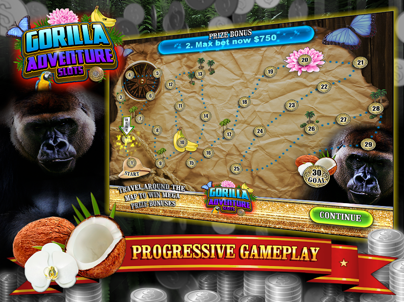 Captura de Pantalla 16 Gorilla Adventure Slots android