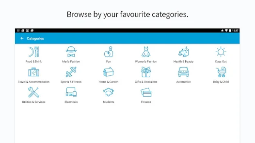 vouchercloud deals offers Google Play