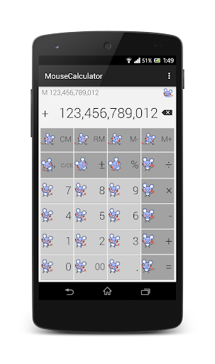 Cute mouse calculator Screen 3