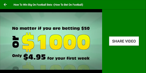 Android application Sports Betting tips screenshort