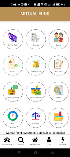 Wealth Platform Screen 2