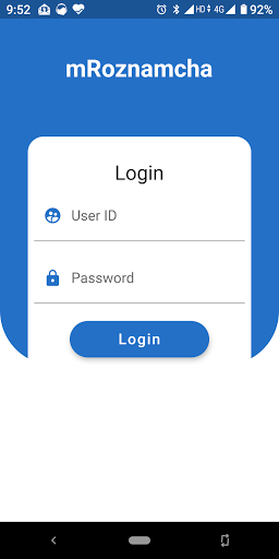 Android application mRoznamcha screenshort